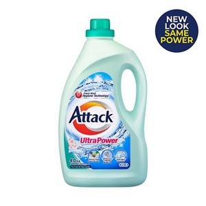 Attack Liquid Detergent Ultra Power 4kg Bottle