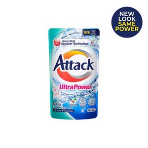 Attack Liquid Detergent Ultra Power 800g Refill