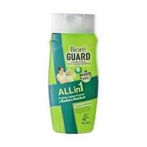 Biore GUARD Antibacterial Body Foam & Shampoo All-in-1 Hygienic Refresh 100ml
