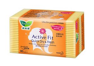 Laurier Pantyliner ActiveFit Fresh Fruity Perfume 40s