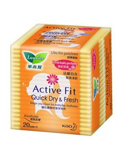 Laurier Pantyliner ActiveFit Fresh Fruity Perfume 20s