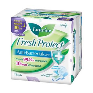 Laurier Fresh Protect Anti-Bacterial Care - Ultra Slim 30cm