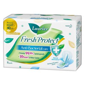 Laurier Fresh Protect Anti-Bacterial Care - Slim Gather 40cm