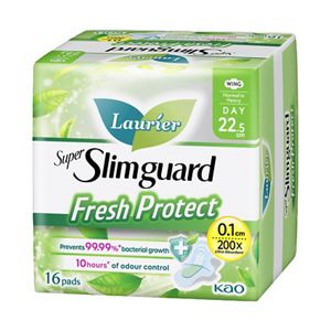 Laurier Fresh Protect Anti-Bacterial Care - Ultra Slim 22.5cm 16s