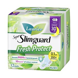 Laurier Fresh Protect Anti-Bacterial Care - Ultra Slim 30cm 12s