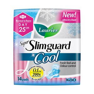 Laurier Super Slimguard Cool 25cm 14s