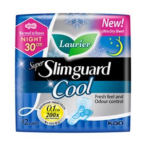 Laurier Super Slimguard Cool 30cm 12s