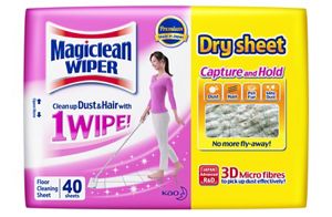 Magiclean Wiper Dry Sheets 40s