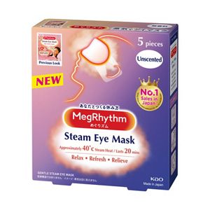 MegRhythm Steam Eye Mask 5s Unscented