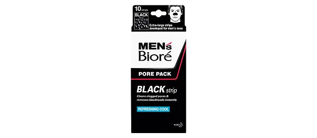 Kao Malaysia | Product Catalogue | Men's Biore Pore Pack Black Strip ...