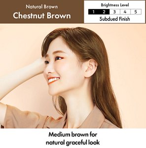 Chestnut Brown. Brightness Level: Subdued Finish. 2 out of 5.