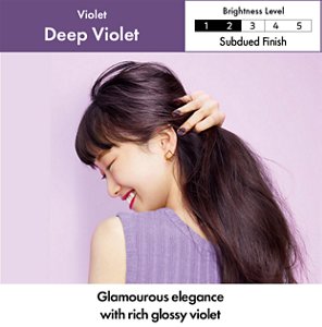 Deep Violet. Brightness Level: Subdued Finish. 2 out of 5.