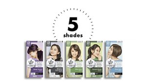 Liese Creamy Bubble Color. Design Series 5 shades.