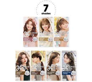 Liese Creamy Bubble Color. 7 shades.