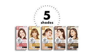 Liese Creamy Bubble Color. Natural Series 5 shades.