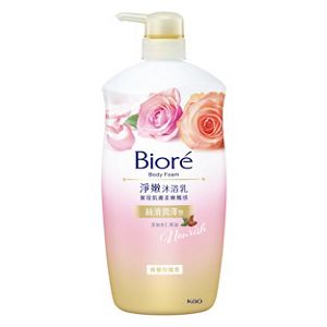 Biore Silky Soft Rose Body Wash