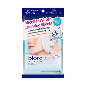 Biore Micellar Water Cleansing Sheets 7s