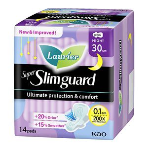 Laurier Super Slimguard Night 30cm