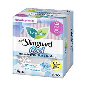 Laurier Super Slimguard Cool Day 25cm