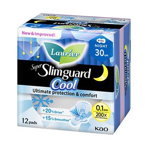 Laurier Super Slimguard Cool Night 30cm