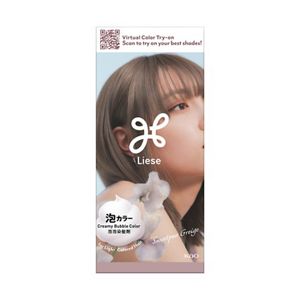 Liese Creamy Bubble Color for Light Colored Hair Sweetpea Greige