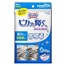 Magiclean Pikatto Brilliant Shine Sheets with Cleaning Agent 5s
