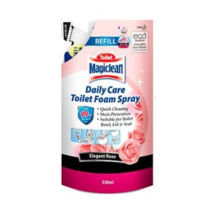 Magiclean Daily Care Toilet Foam Spray Refill Rose