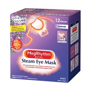 MegRhythm Steam Eye Mask Lavender 12S