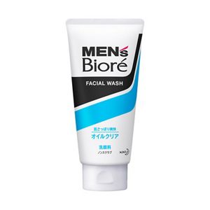 Men's Biore Double Oil Control Cooling Facial Wash