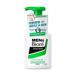 Men's Biore Double Acne Control Instant Foaming Wash