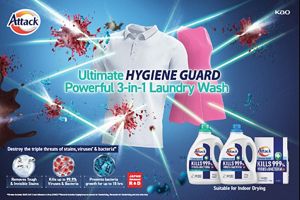 Kao Singapore | Ultimate 3-in-1 Protection with New Attack Hygiene