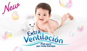 New Merries. Extra Ventilación. Piel seca por más tiempo