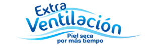 Extra Ventilación. Piel seca por más tiempo