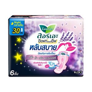 Laurier Soft & Safe Good Dream Lavender 30 cm. 6 pcs.