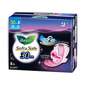 Laurier Soft & Safe Slim 30 cm. 8 pcs.