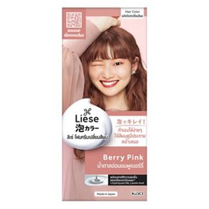 Liese Creammy Bubble Color – Berry Pink 108ml