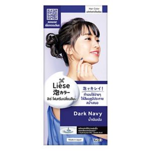 Liese Creammy Bubble Color – Dark Navy 108ml