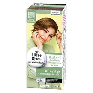 Liese Creammy Bubble Color – Olive Ash 108ml