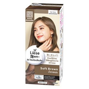 Liese Creammy Bubble Color – Soft Brown 108ml