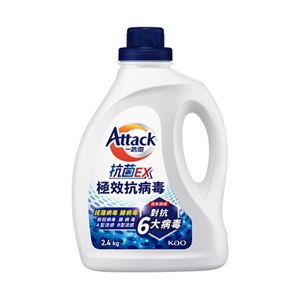 Attack 一匙靈 抗菌EX 極效抗病毒洗衣精 2.4kg