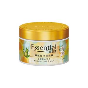 Essential 逸萱秀 瞬效豔澤護髮膜 英國梨＆百合香氛 180g