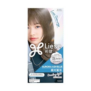LIESE【莉婕】泡沫染髮劑 炫彩光感系列 極光藍灰