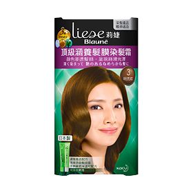 LIESE【莉婕】莉婕頂級涵養髮膜染髮霜 3明亮棕