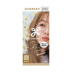 LIESE【莉婕】高光感漂染系列 泡沫染髮劑 浪漫絨菊米棕