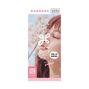 LIESE【莉婕】高光感漂染系列 泡沫染髮劑 甜美櫻花粉