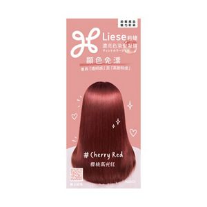 LIESE【莉婕】濃亮色染髮凝膠 櫻桃高光紅