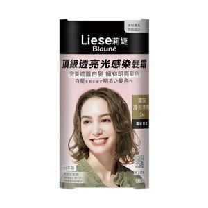 LIESE【莉婕】頂級透亮光感染髮霜 霧灰冷杉木棕