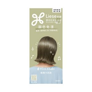 LIESE【莉婕】濃亮色染髮凝膠 橄欖卡其綠