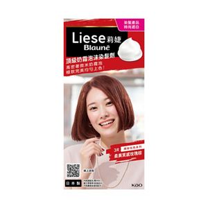 LIESE【莉婕】頂級奶霜泡沫染髮劑 3R 柔美質感玫瑰棕