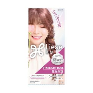 LIESE【莉婕】泡沫染髮劑 炫彩光感系列 星光玫瑰